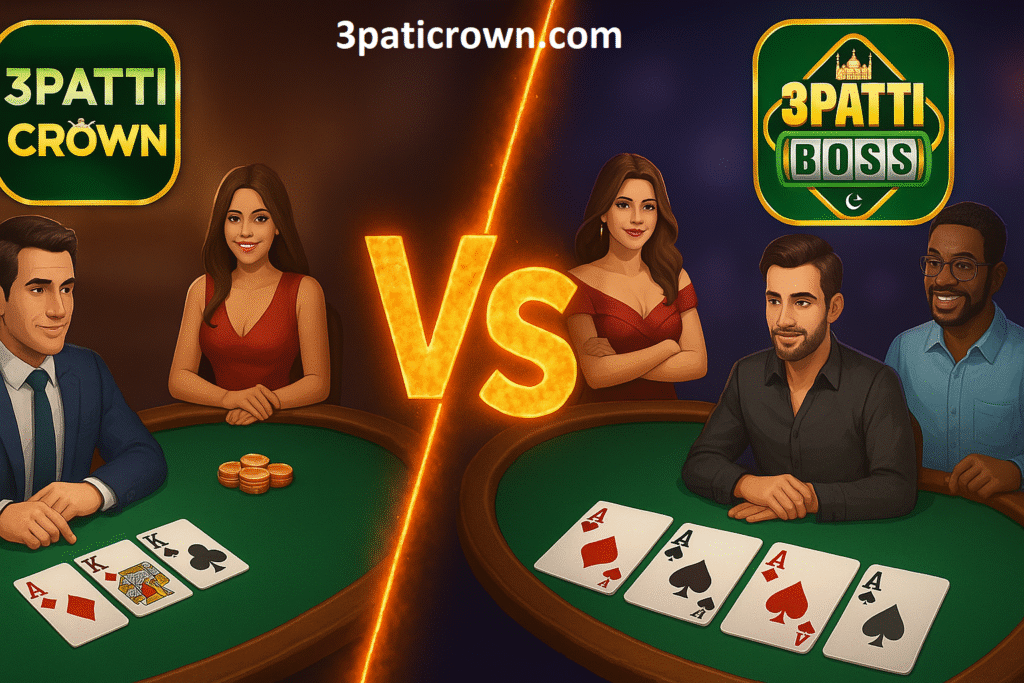 3 patti crown vs 3patti boss